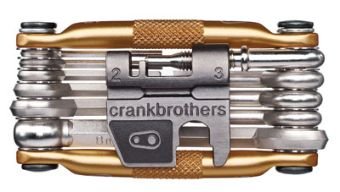 CRANKBROTHERs Crank Brothers Multi-17 Multi-Tool, Gold