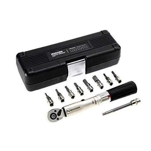 Best Value Torque Wrench Set - IRONARM Torque Wrench Bike. Good Bicycle Repair Tools and Allen Key Set