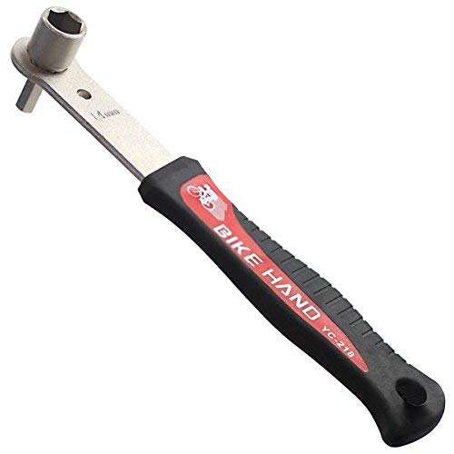 Bikehand Bicycle Bike Crankset Bolt Remover Install Wrench with Handle