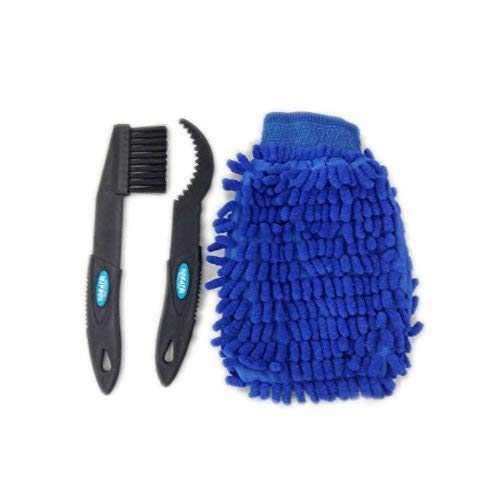X-adventure(TM) Easy Clean Bicycle Chain and Parts Cleaning Brush Kit (2 Piece)