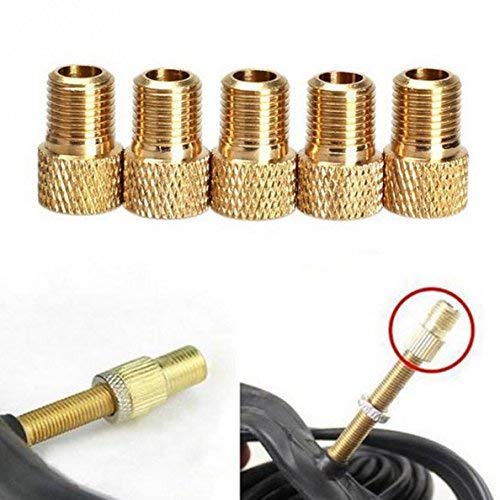 Buwico® High Quality Copper Road MTB Bike Bicycle Pump Accessories Valve Adapter Wind Fire Wheels Adapter Gas Nozzle Converter Adapter Cycling Tire Tools