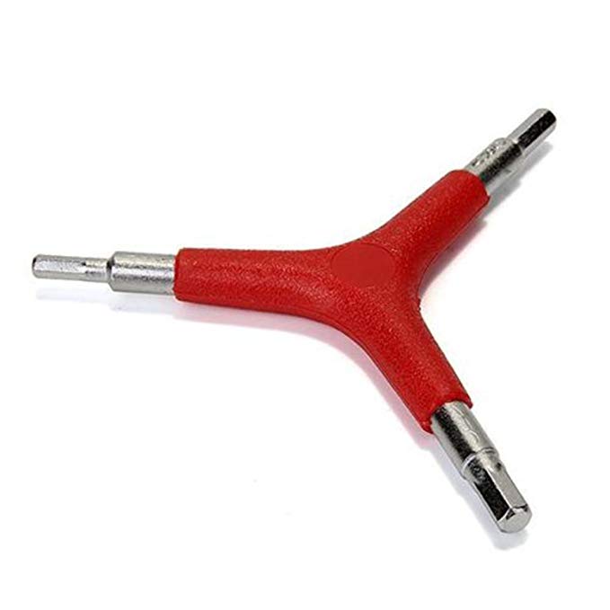 CY-Buity Road Bicycle Repair Tool 3 Way Hex Wrench Spanner 4/5/6mm