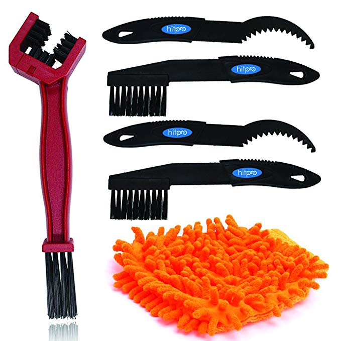 HitPro Motorcycle & Bike Chain Cleaning Tool,Mountain Dirt Road Bike Chain Degreaser Cleaner