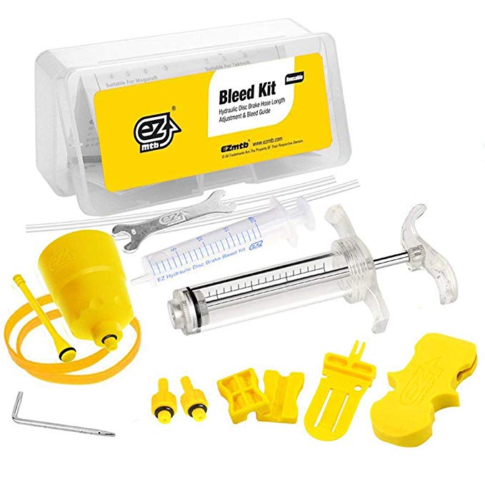 Revmega Hydraulic Mineral Disc Brake Bleed Kit Tool for Shimano - Fluid Not Included