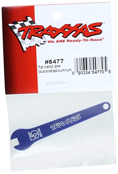 Traxxas 5477 Blue Aluminum 5mm Flat Wrench