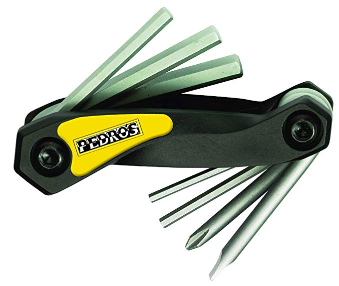 Pedro's Folding Allen Wrench with Screwdrivers