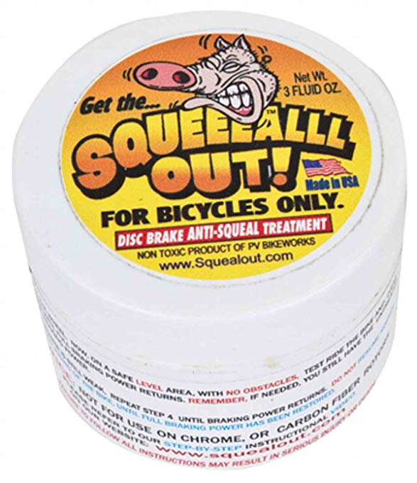 Squeal Out Anti-Squeal Disc Brake Paste: 3oz Jar