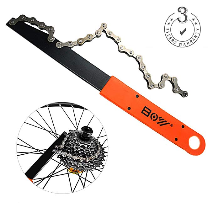 HEYANG Bike Chain Whip Cassette Lockring Tool Chain Removal Cog Sprocket Wrench Tool