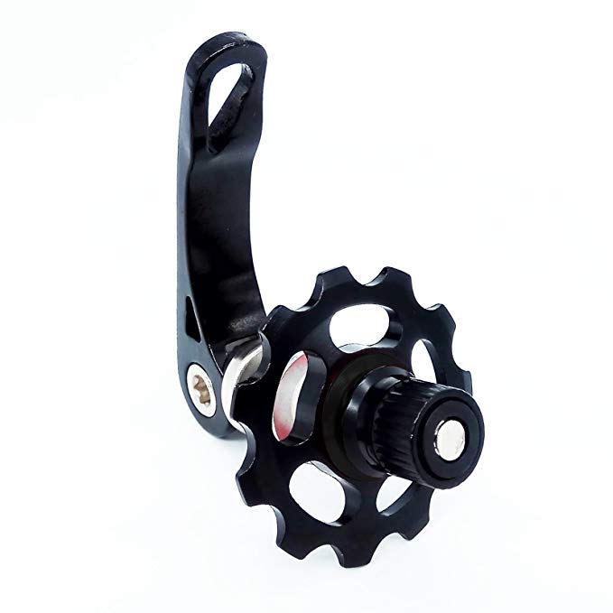 SABLUE Bicycle Bike Chain Keeper Holder Dummy Sleeping Hub Tool (11T-Black)