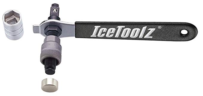 IceToolz Crank Puller with Handle & 14, 15 mm Adapter