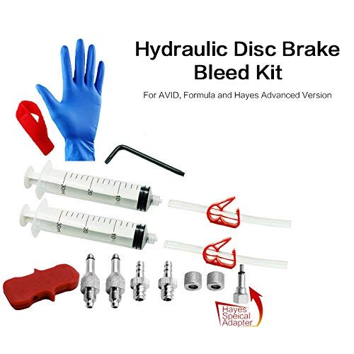 Juscycling Hydraulic Disc Brake Bleed Kit Advanced Version for AVID, Hayes and Formula