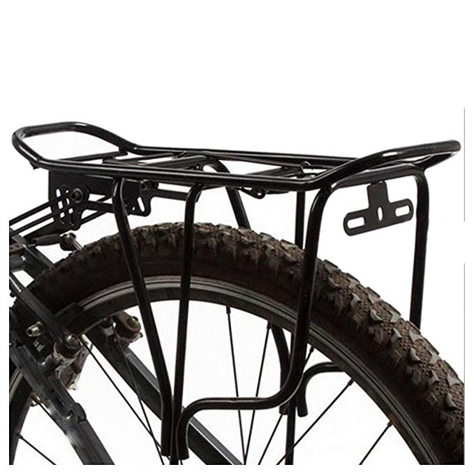 Bike Seat Rack, Inkach Bike Back Rear Bag Pannier Rack Alloy Bicycle Seat Post Frame Carrier Holder