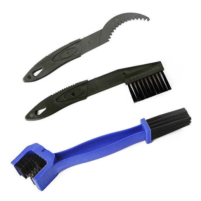 BOBILIFE Bicycle & Motorcycle Chain Cleaner Tool - Maintenance Kit -Gear Chain Cleaner (3 Tools)