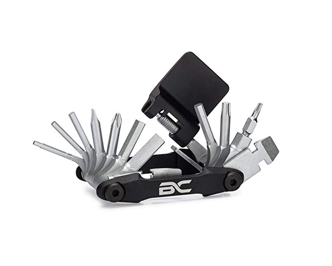21 in 1 Multi-Tool by BC Bicycle Company - Road and Mountain Bike Repair Tool - Chain Breaker - Hex Keys - Screwdrivers - Torx - Spoke Wrenches - All in One Compact Lightweight Cycling Tool Set